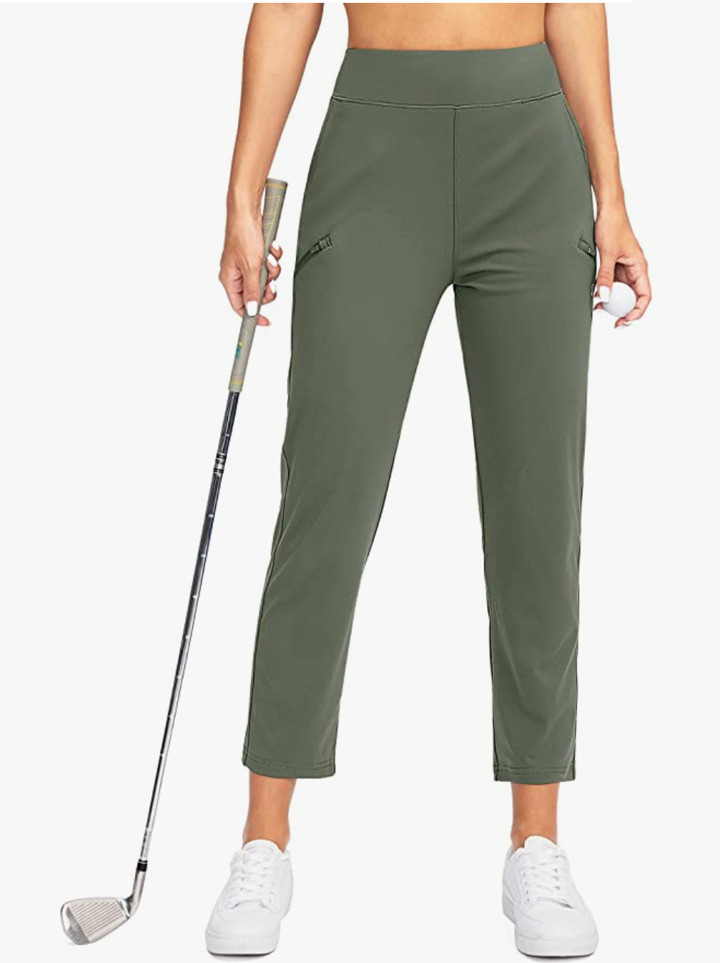 Ladies pull on hot sale golf trousers